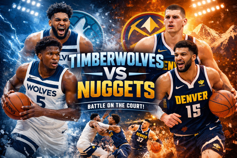 timberwolves vs denver nuggets match player stats