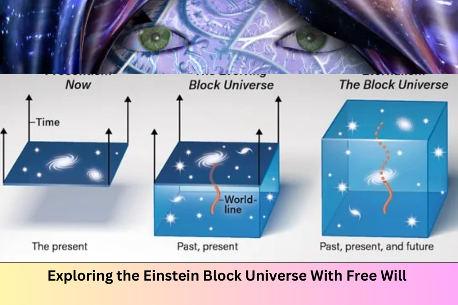 einstein block universe with free will