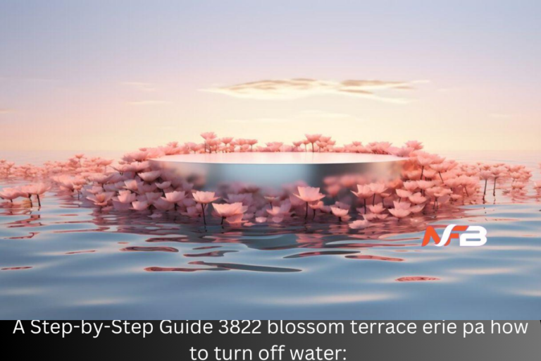 3822 blossom terrace erie pa how to turn off water