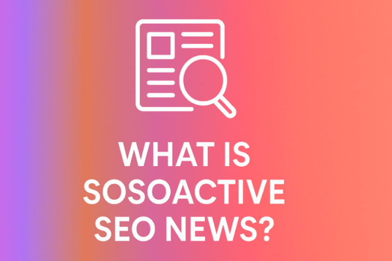 sosoactive seo news