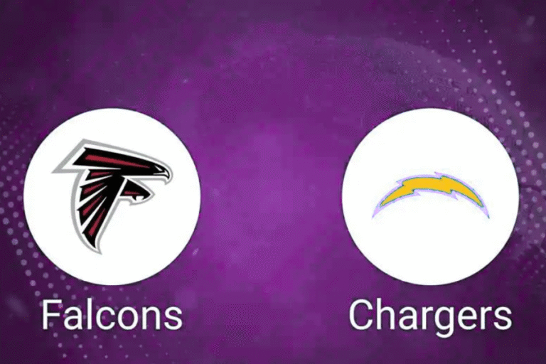 chargers vs atlanta falcons match player stats
