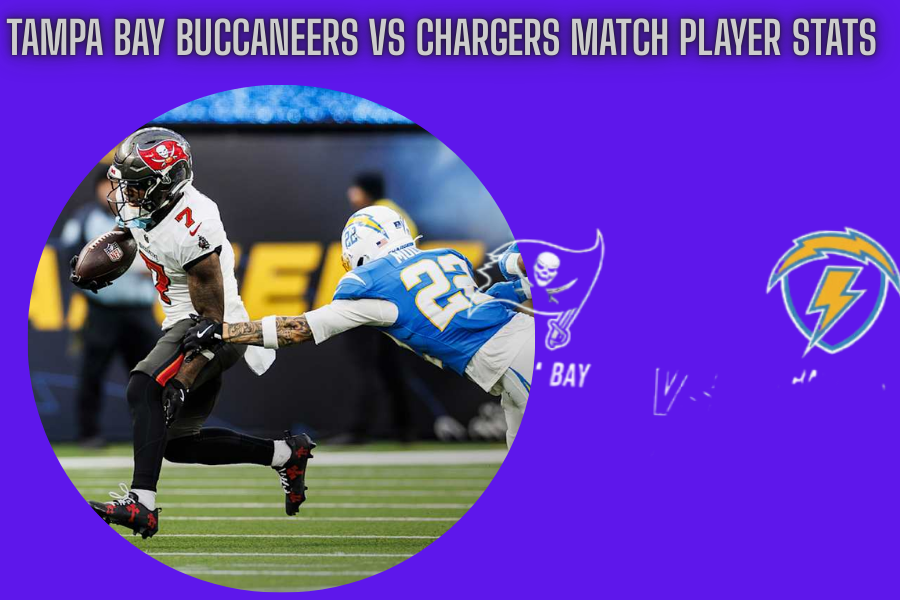 tampa bay buccaneers vs chargers match player stats