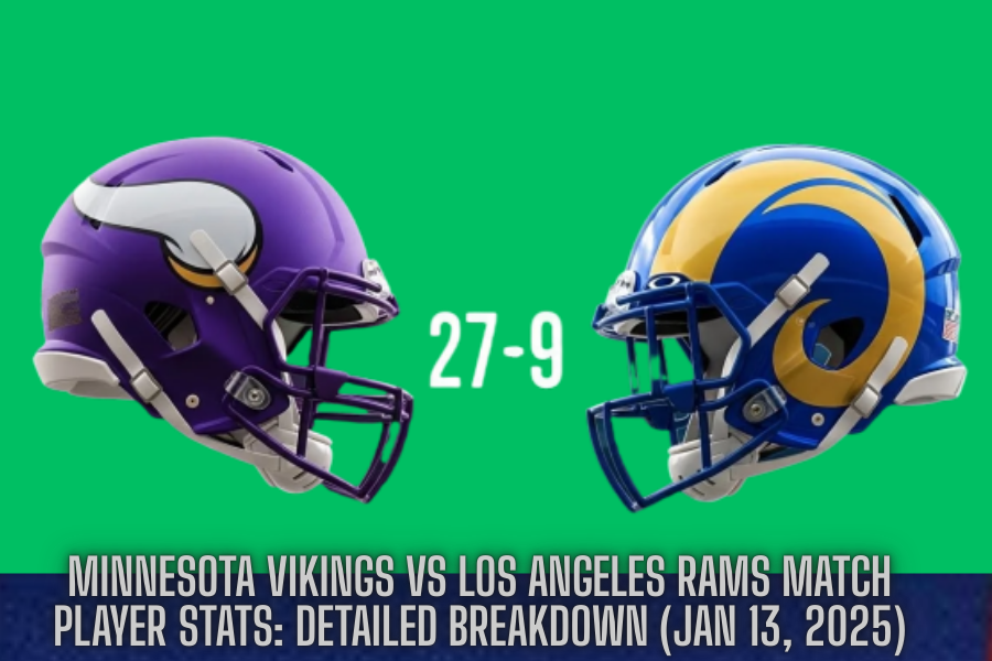 minnesota vikings vs los angeles rams match player stats
