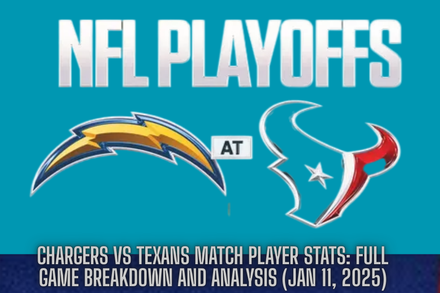 chargers vs texans match player stats