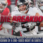 chicago bears vs 49ers match player stats