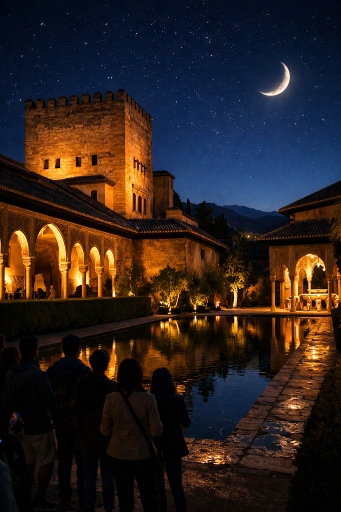 alhambra palace night tour attendance revenue